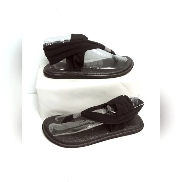 Sanuk Yoga Mat Slingback Sandals Shoes Size 8 Casual Summer - Picture 1 of 5